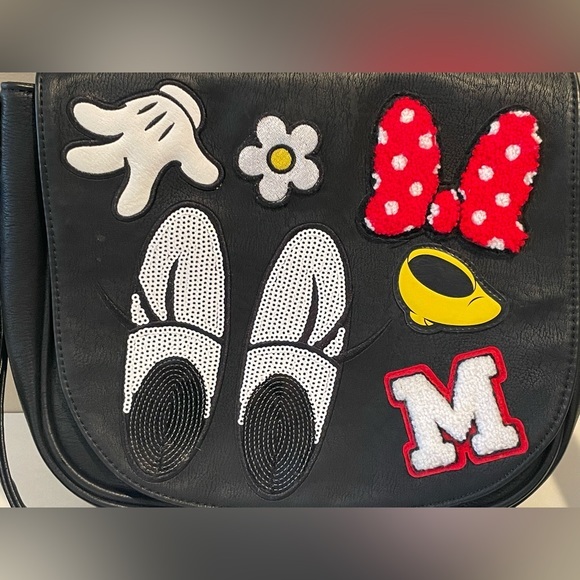 Disney LoungeFly Box Lunch‎ Minnie Mouse Purse Crossbody Messenger Bag RARE - Picture 3 of 12